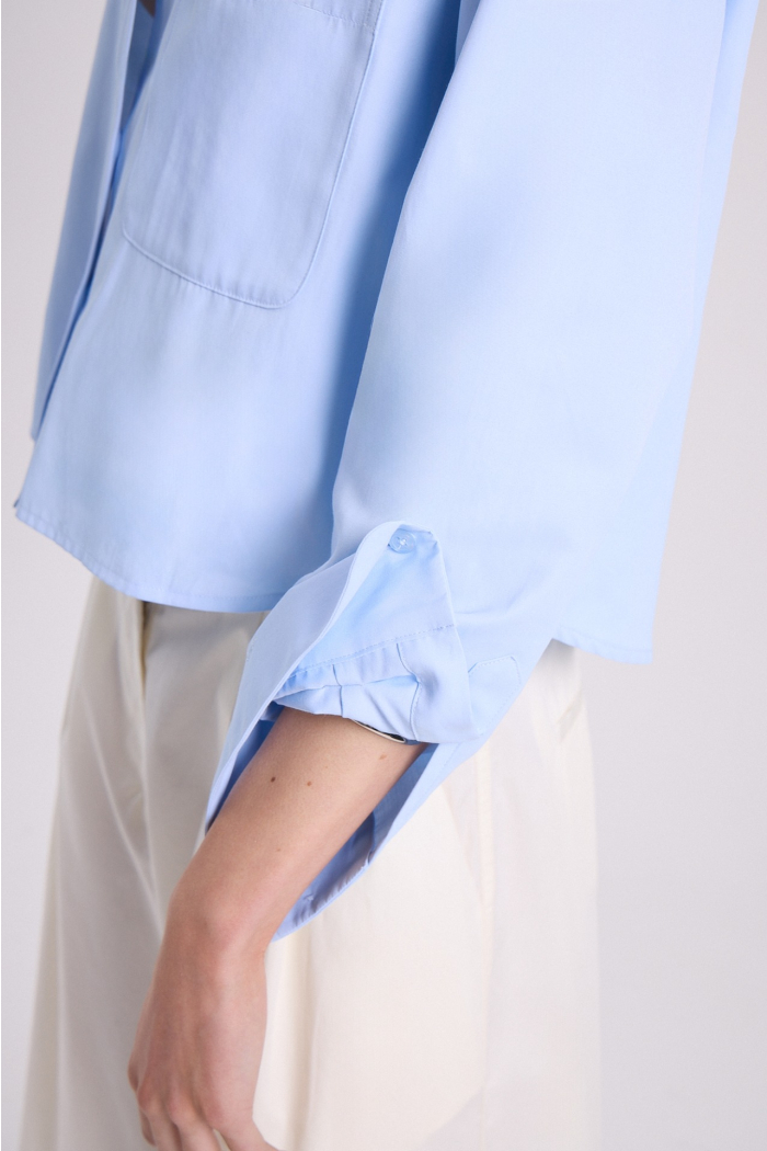 CAMISA VICTORIA CELESTE
