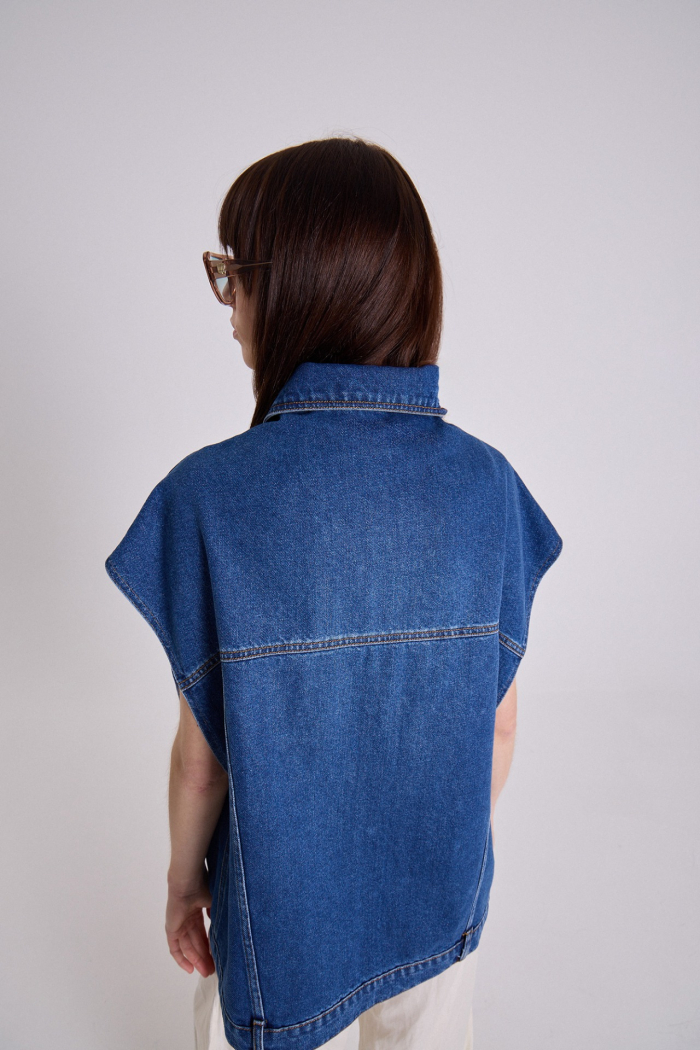 CHALECO MANLY AZUL