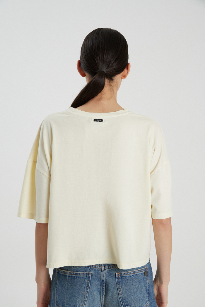 REMERA MEROE CRUDO