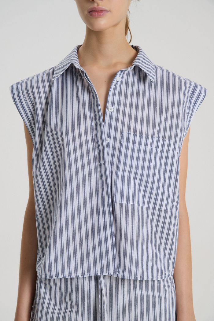 CAMISA SM PATAGONIA CELESTE