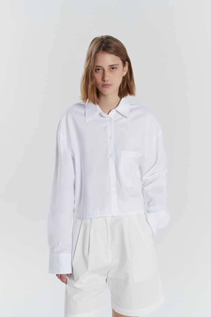 CAMISA BACAN BLANCO