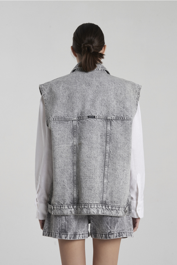 CHALECO MURALLA  GRIS