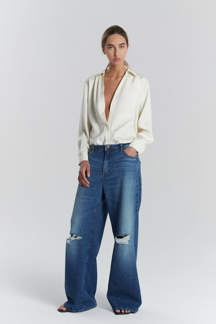 LOOSE BOOTCUT KEOPS CELESTE CELESTE
