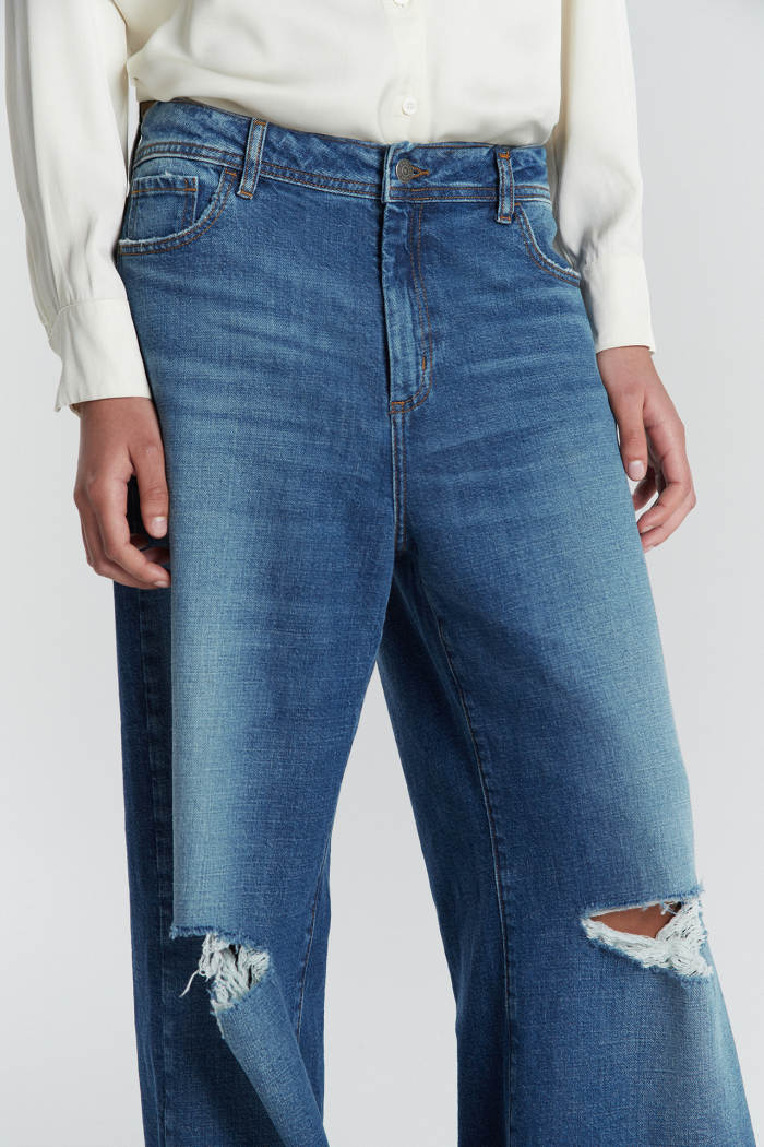 LOOSE BOOTCUT KEOPS CELESTE CELESTE