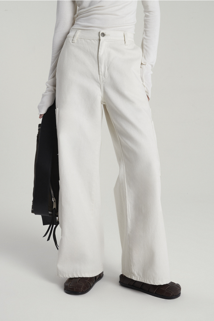 CARGO LOOSE BOOTCUT STONEHENGE CRUDO CRUDO