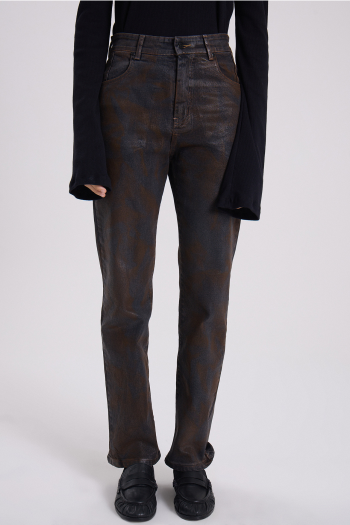 STRAIGHT SLIM MEISSA MARRON