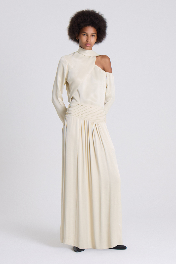 POLLERA CAIRA BEIGE