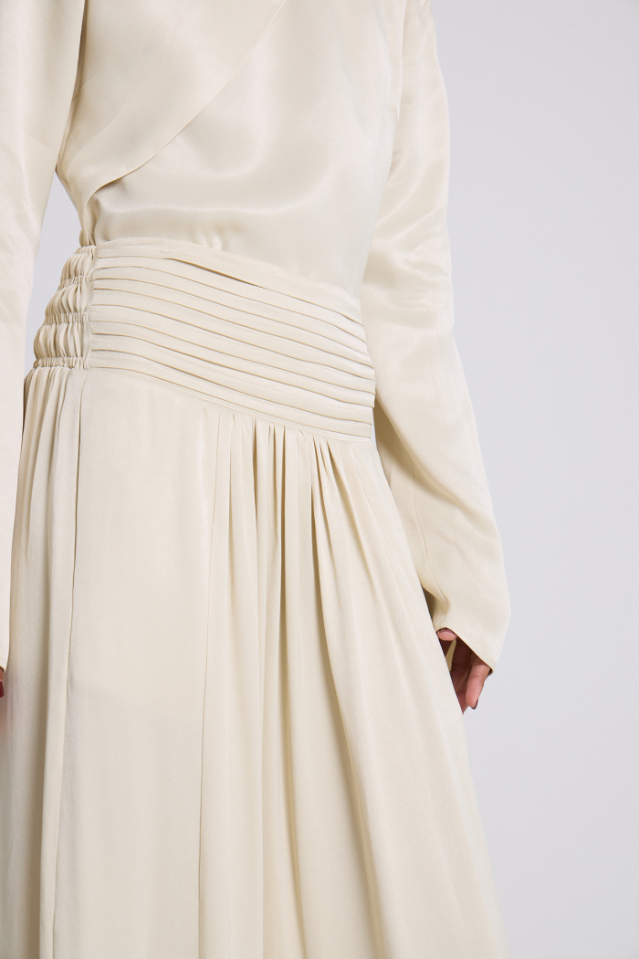 POLLERA CAIRA BEIGE