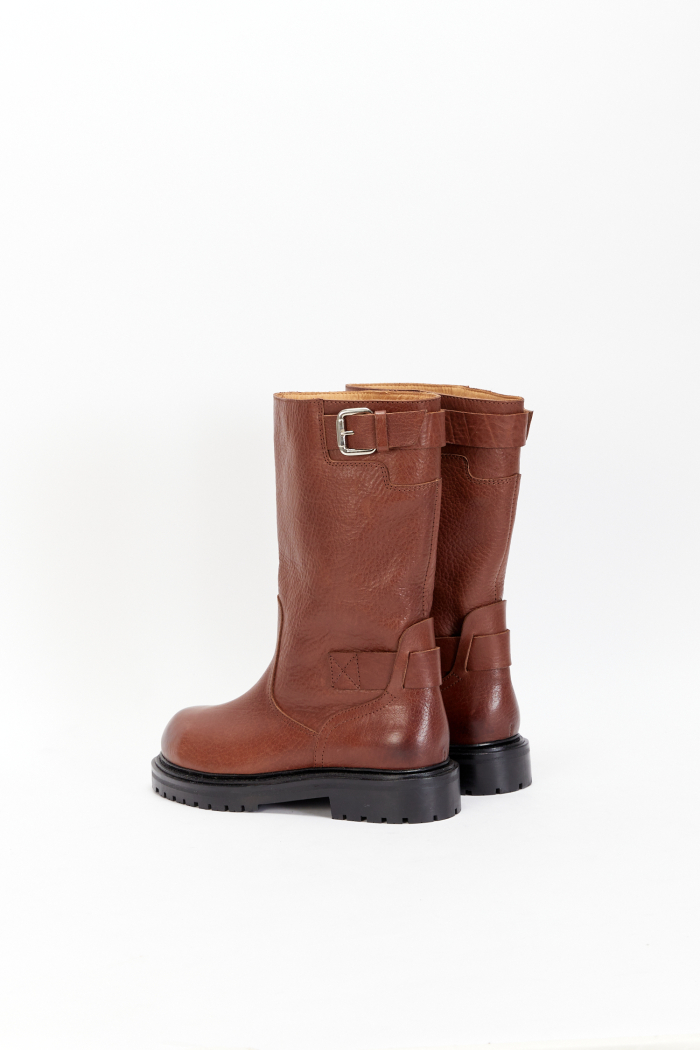 BOTA LEDA MARRON