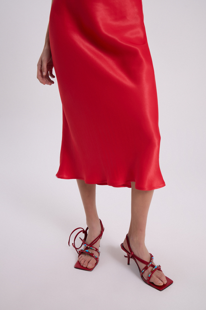 VESTIDO RUBRA ROJO