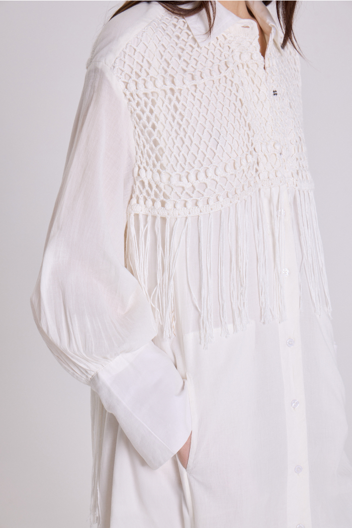 TUNICA CALISTA OFF WHITE