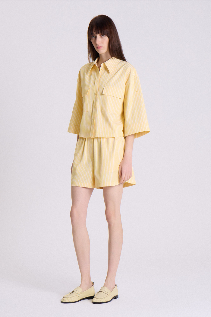 CAMISA MAGNETIC AMARILLO
