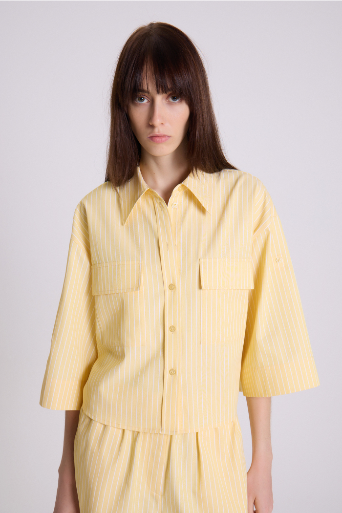 CAMISA MAGNETIC AMARILLO