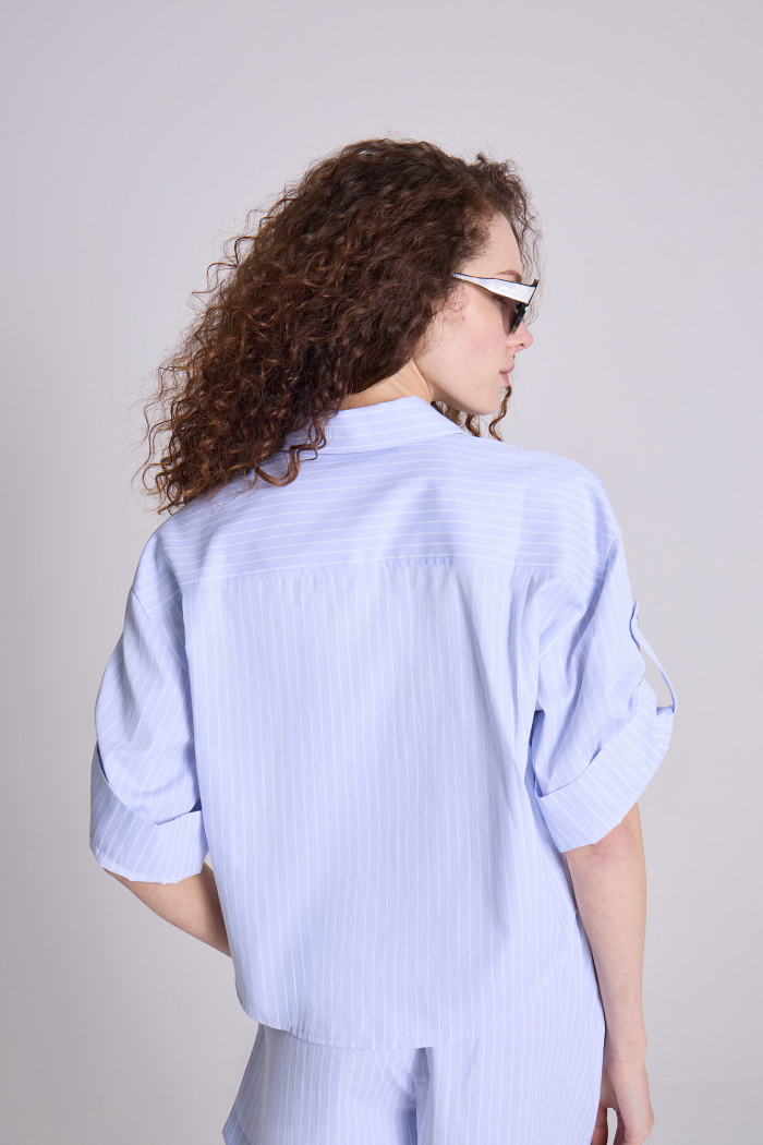 CAMISA MAGNETIC CELESTE