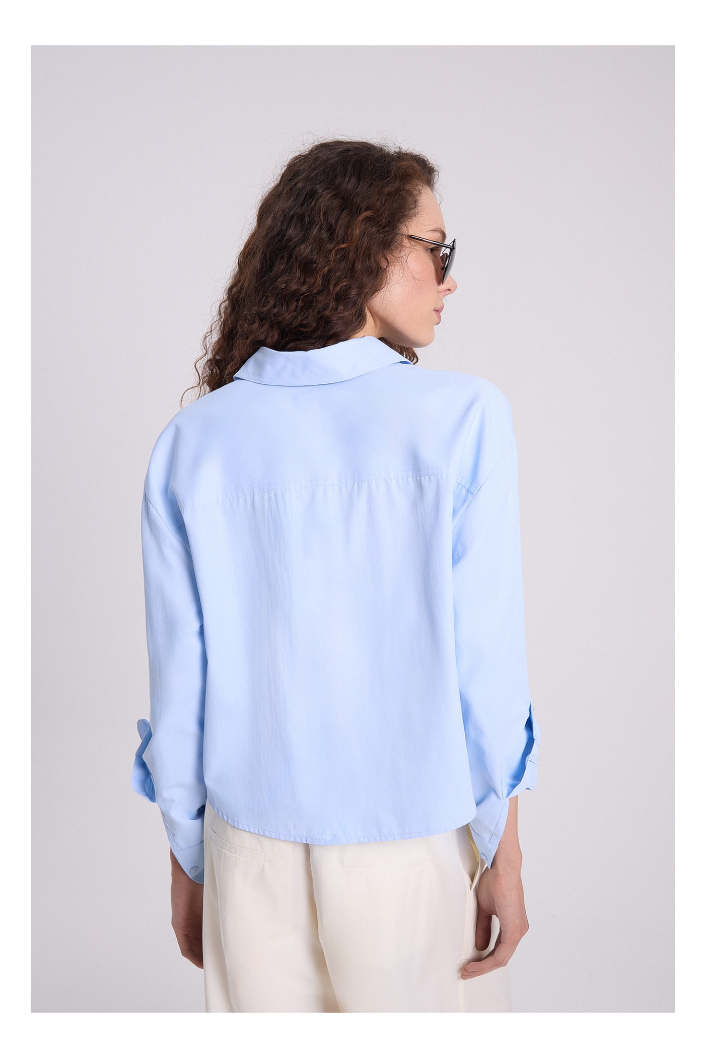 CAMISA VICTORIA CELESTE