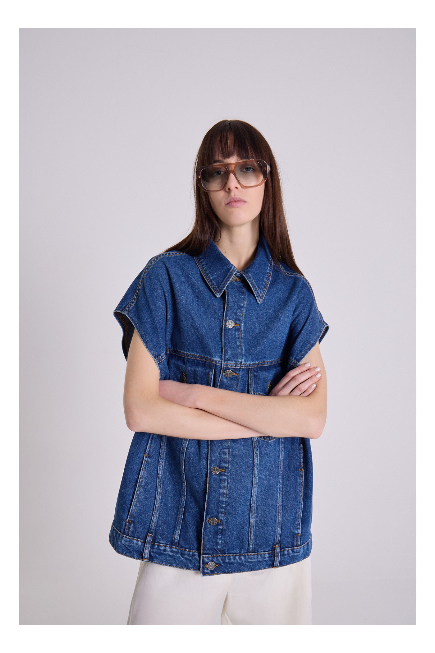CHALECO MANLY AZUL