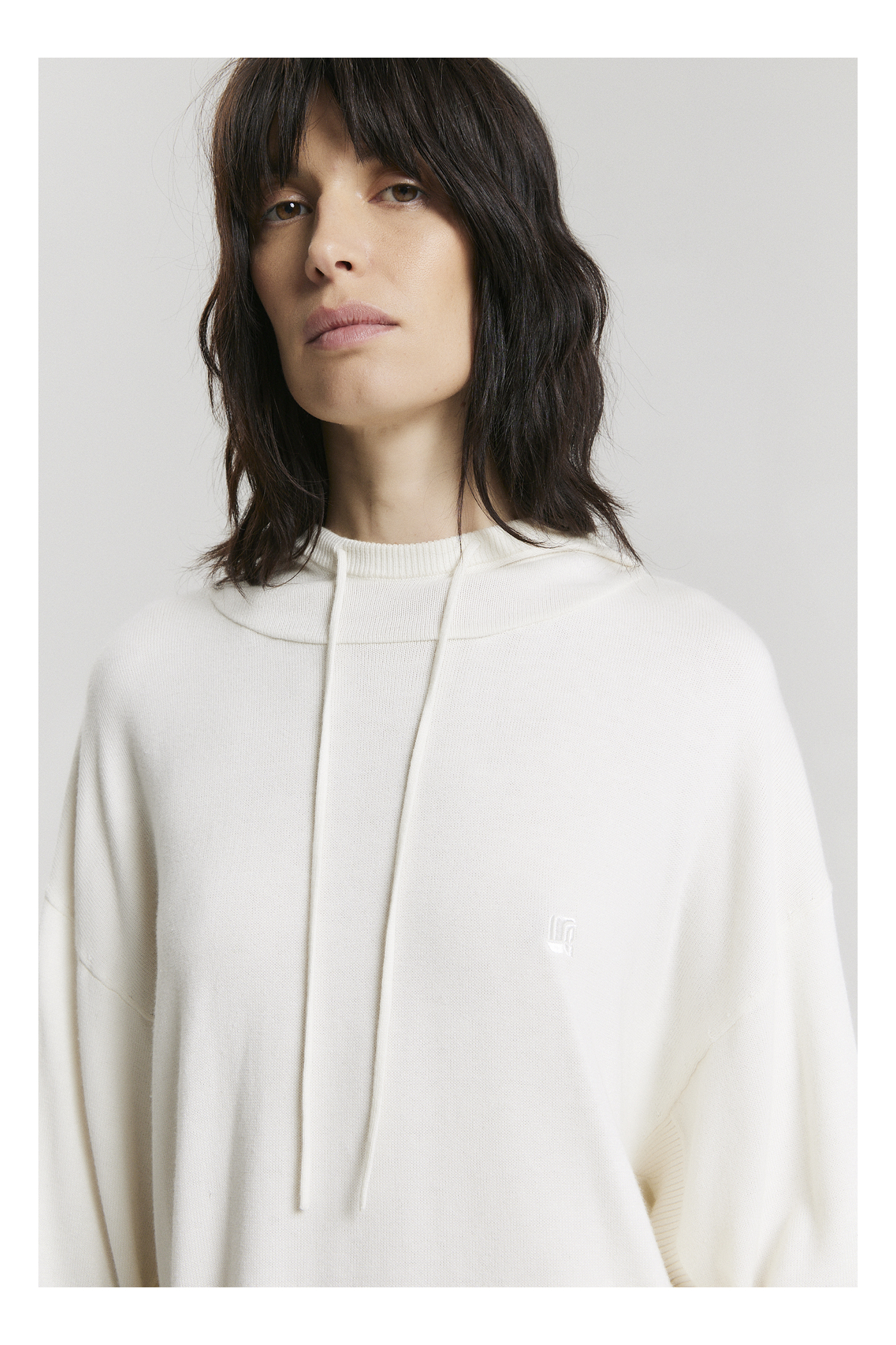 SWEATER ANCHO TINTO OFF WHITE
