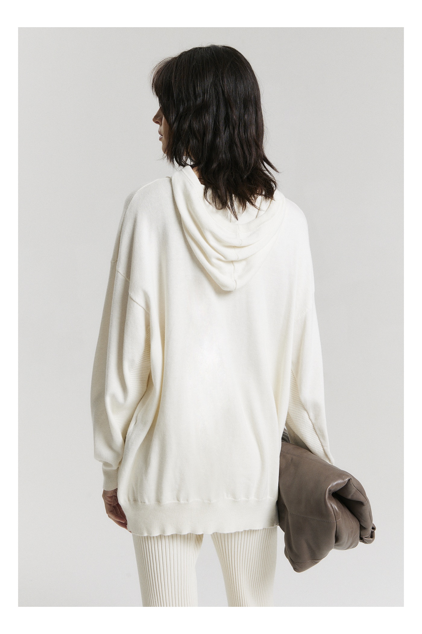 SWEATER ANCHO TINTO OFF WHITE