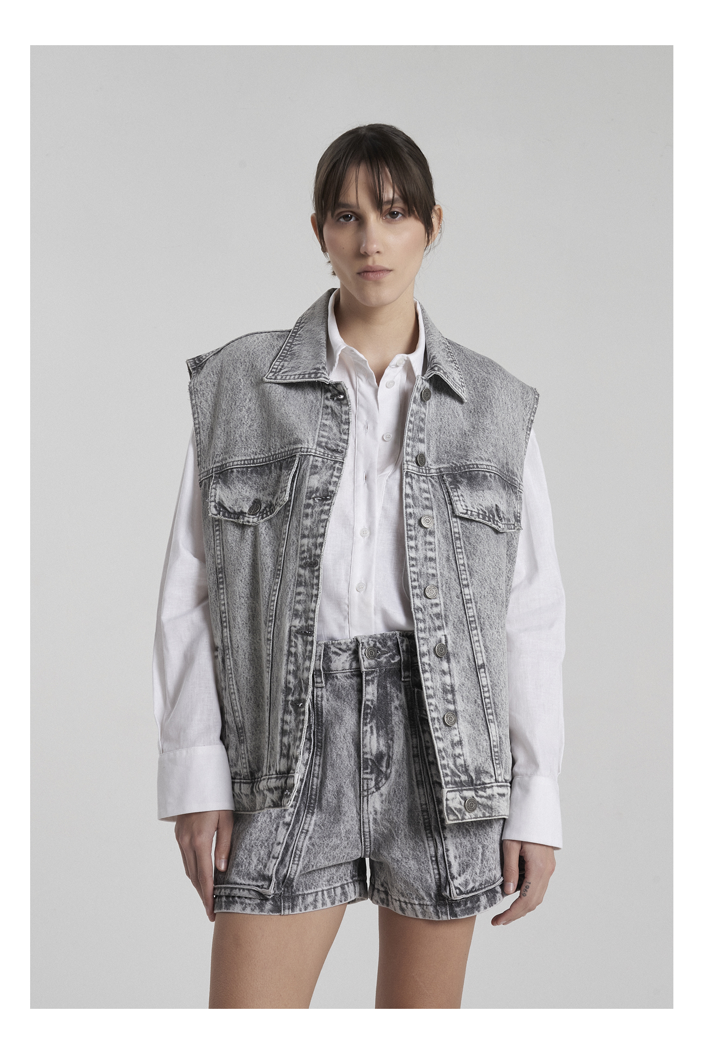CHALECO MURALLA  GRIS