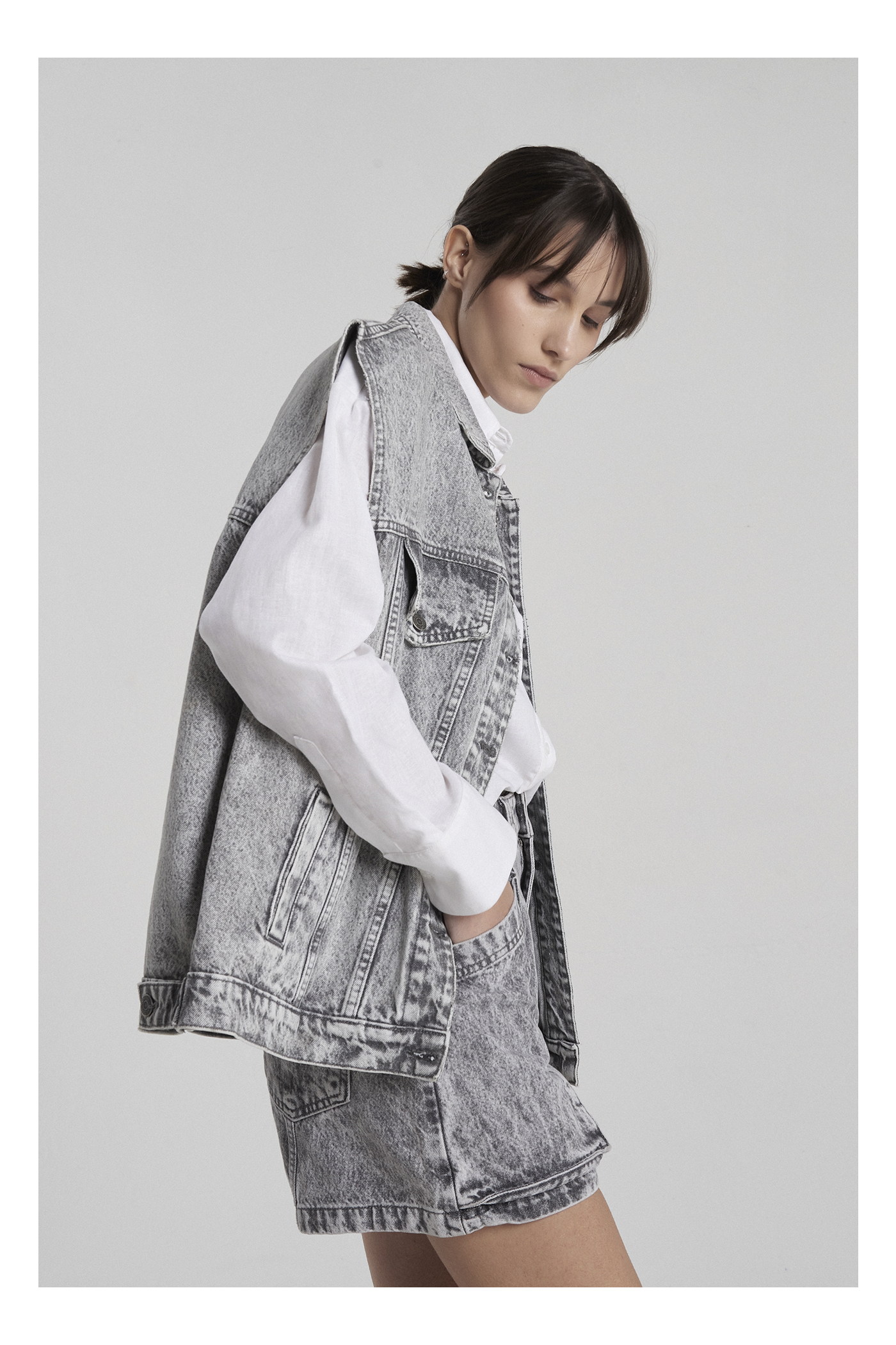 CHALECO MURALLA  GRIS