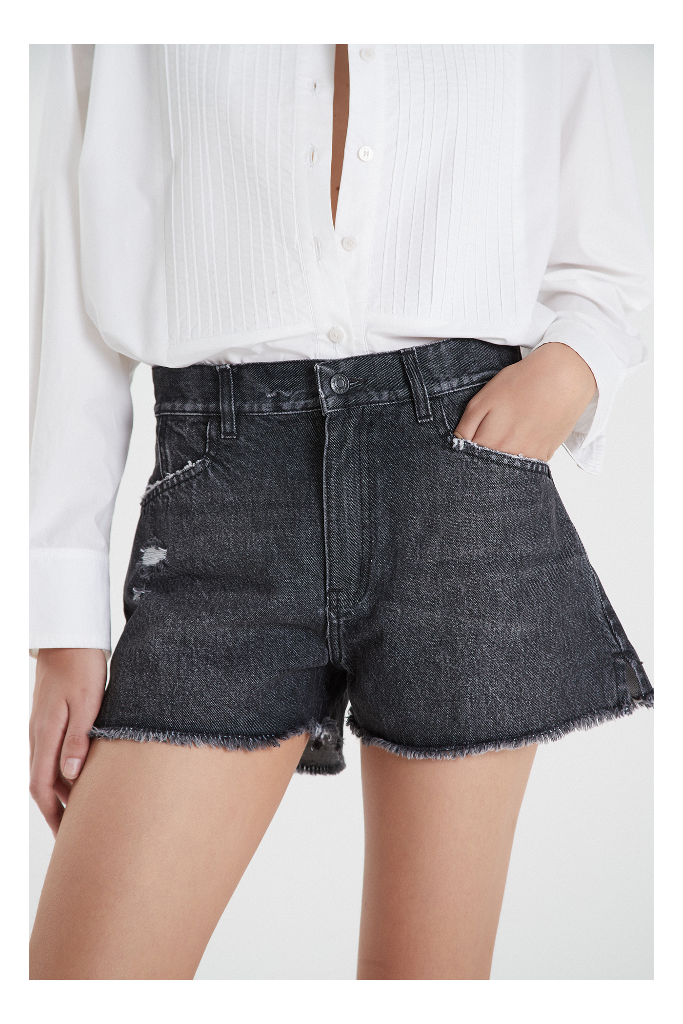 SHORT PETRA NEGRO NEGRO
