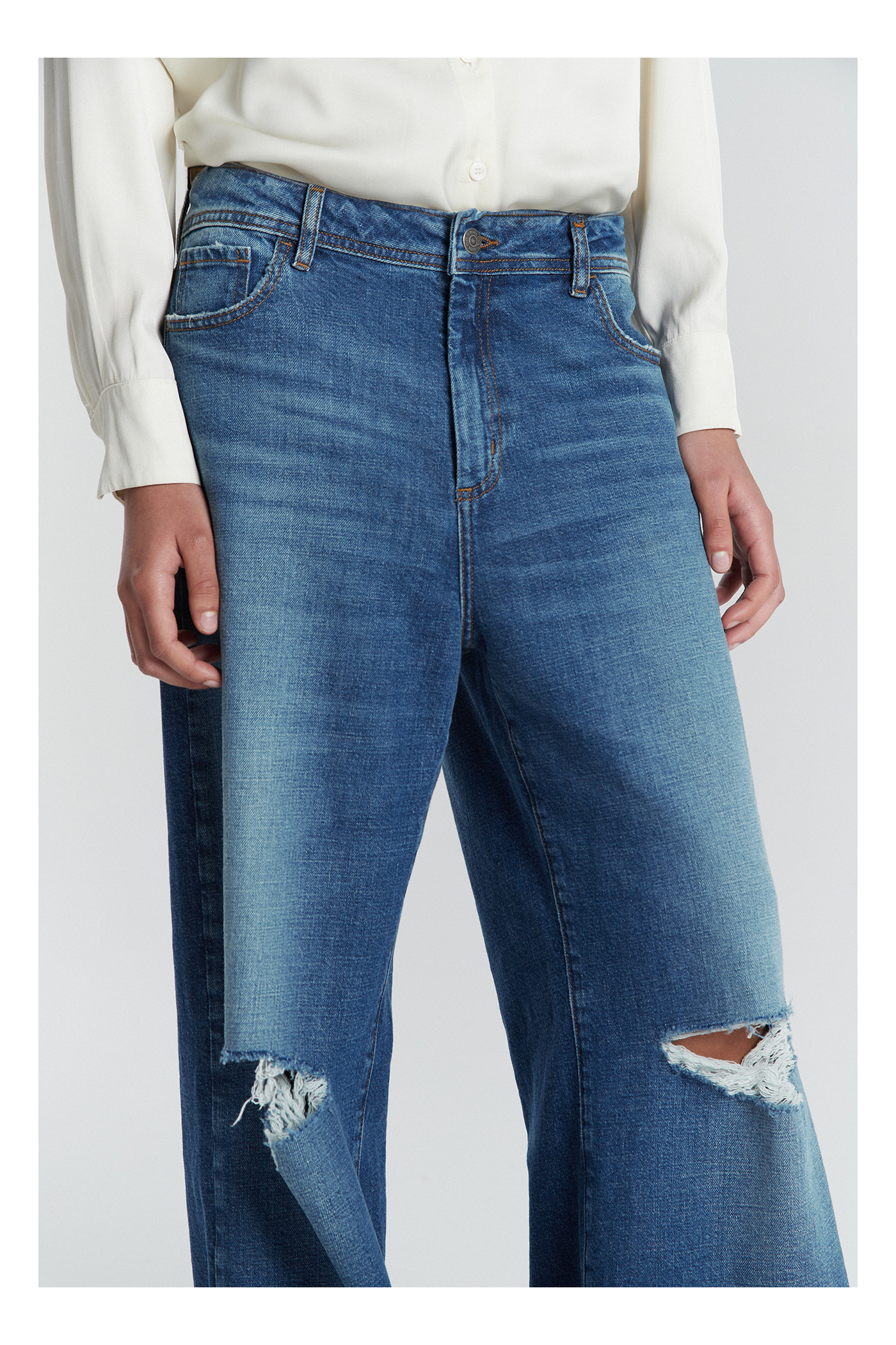 LOOSE BOOTCUT KEOPS CELESTE CELESTE