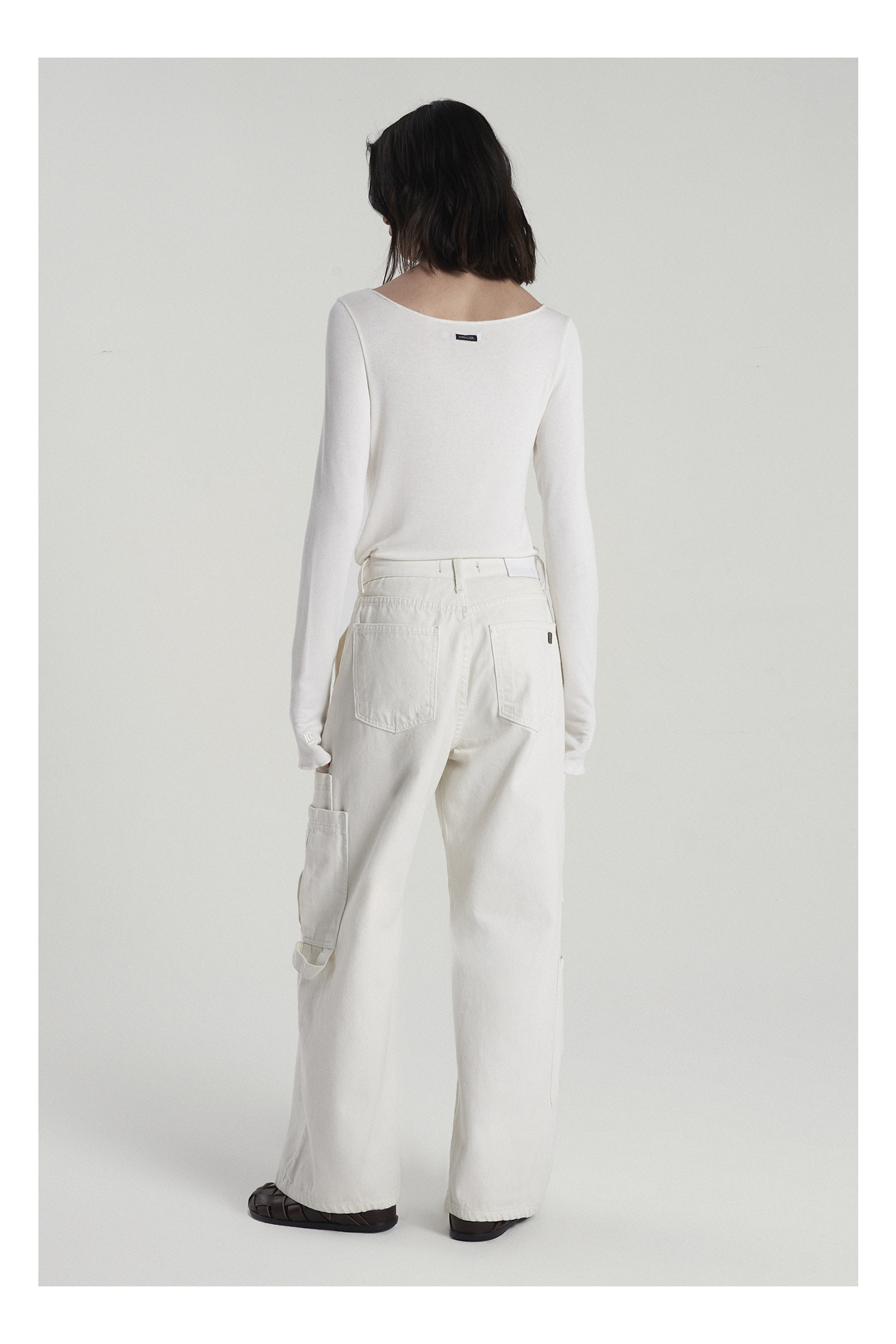 CARGO LOOSE BOOTCUT STONEHENGE CRUDO CRUDO