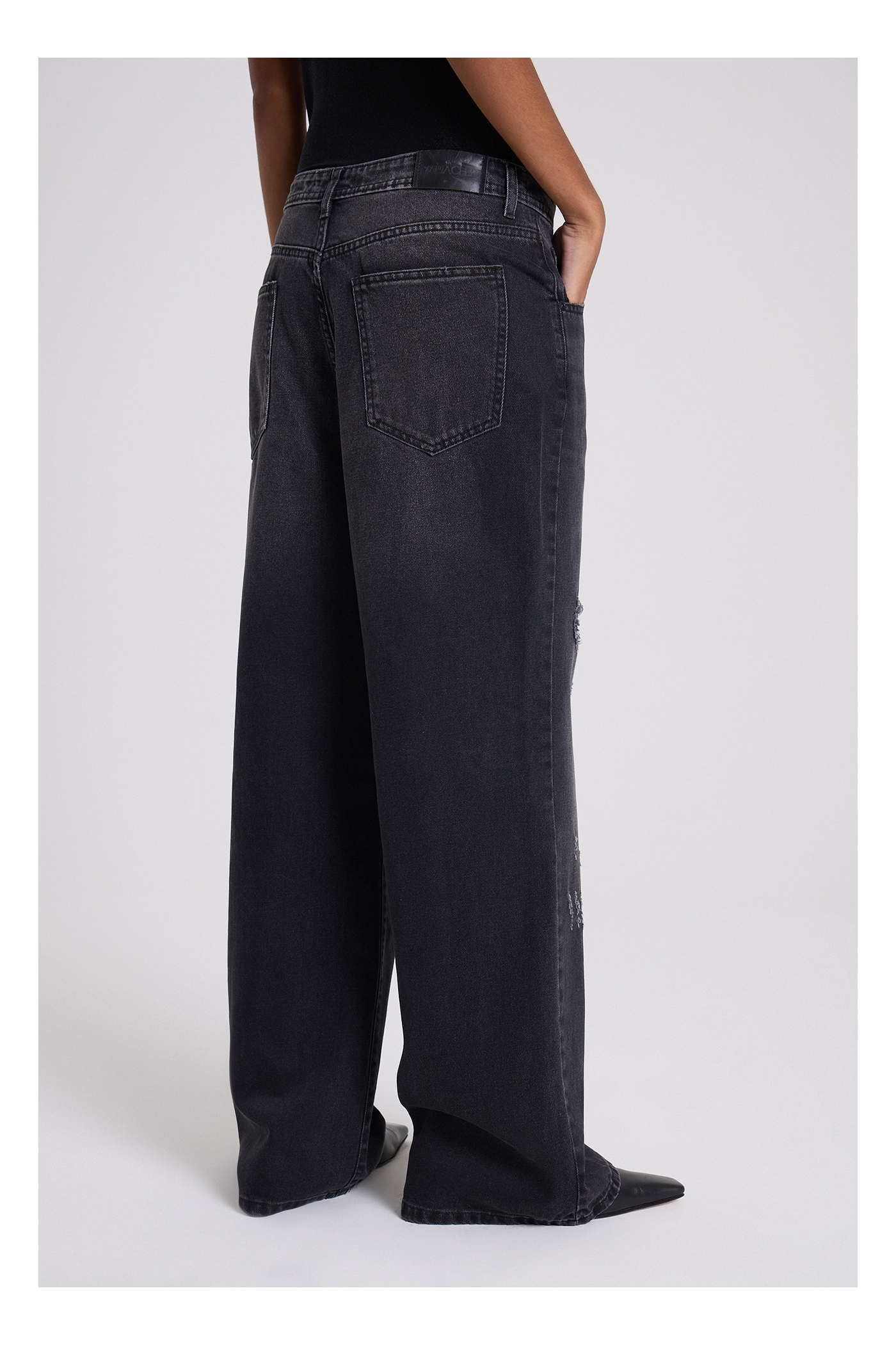ULTRA LOOSE STRAIGHT SEGIN N NEGRO
