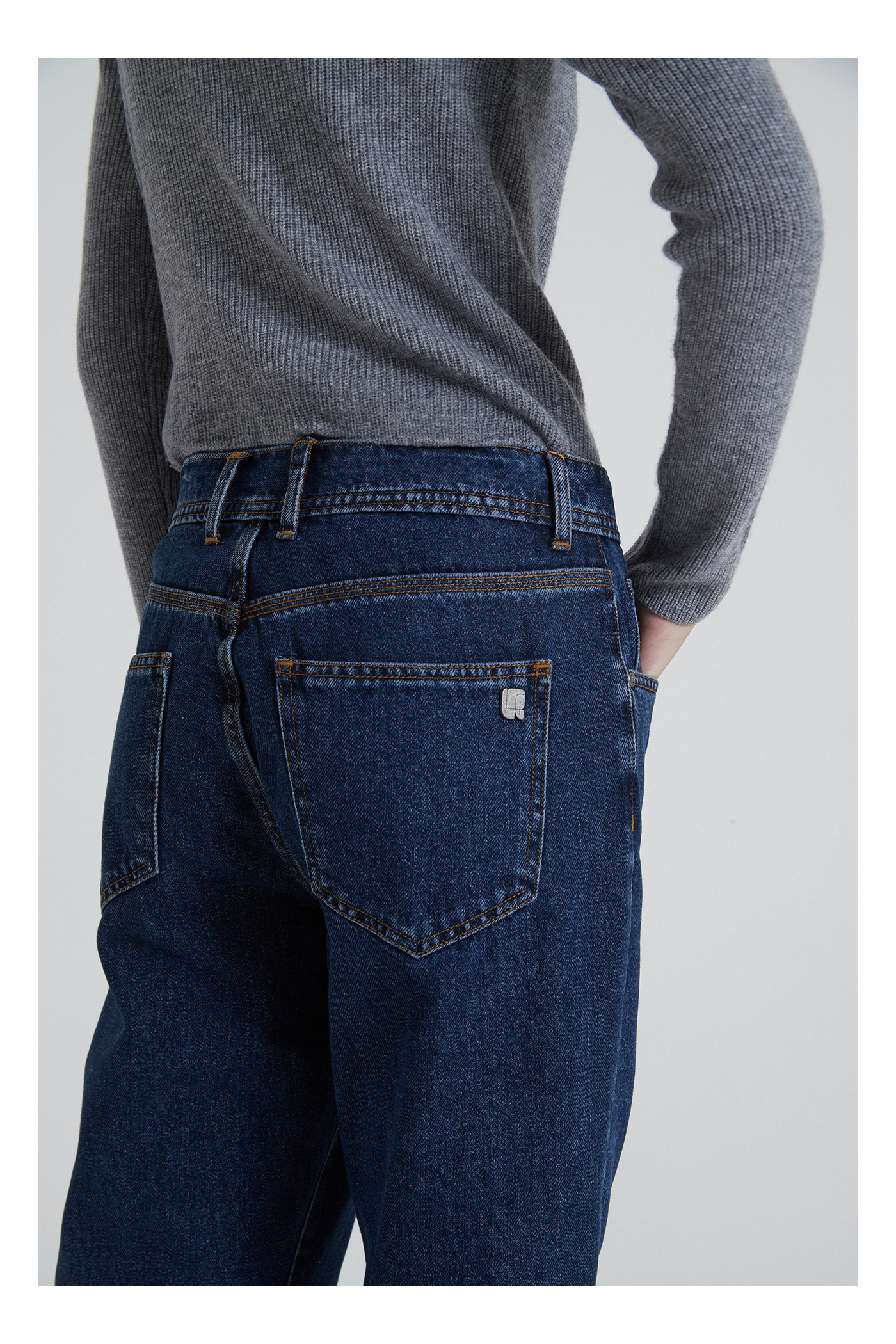 STRAIGHT BOY LONG CASTOR AZUL