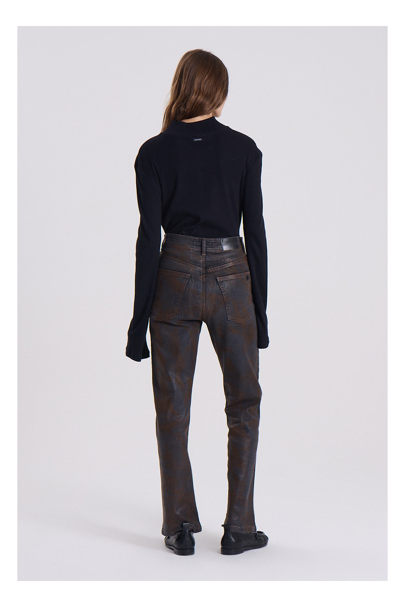 STRAIGHT SLIM MEISSA MARRON