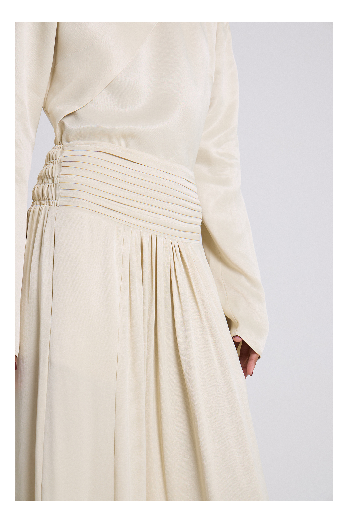POLLERA CAIRA BEIGE