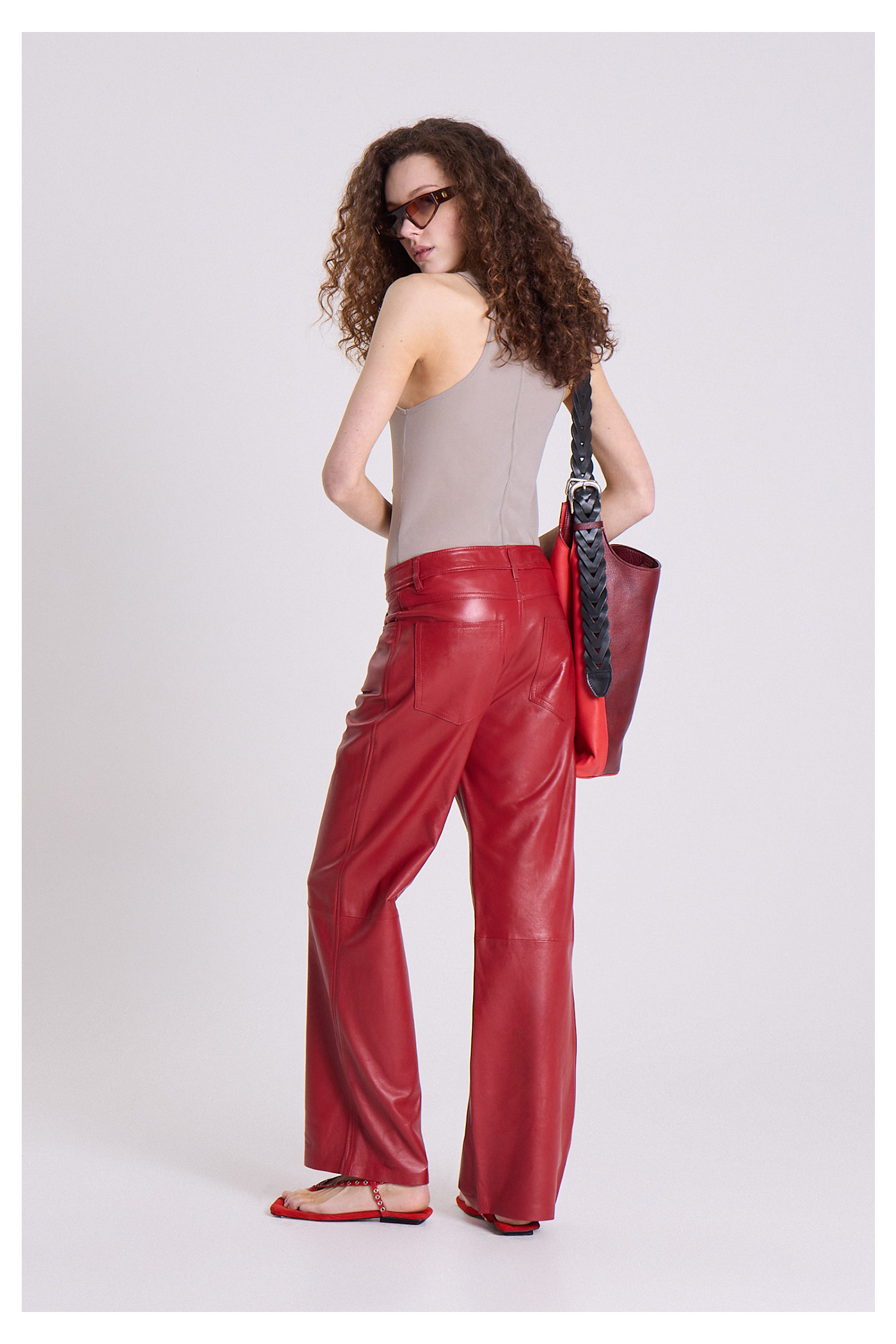 PANTALON IRIS  ROJO