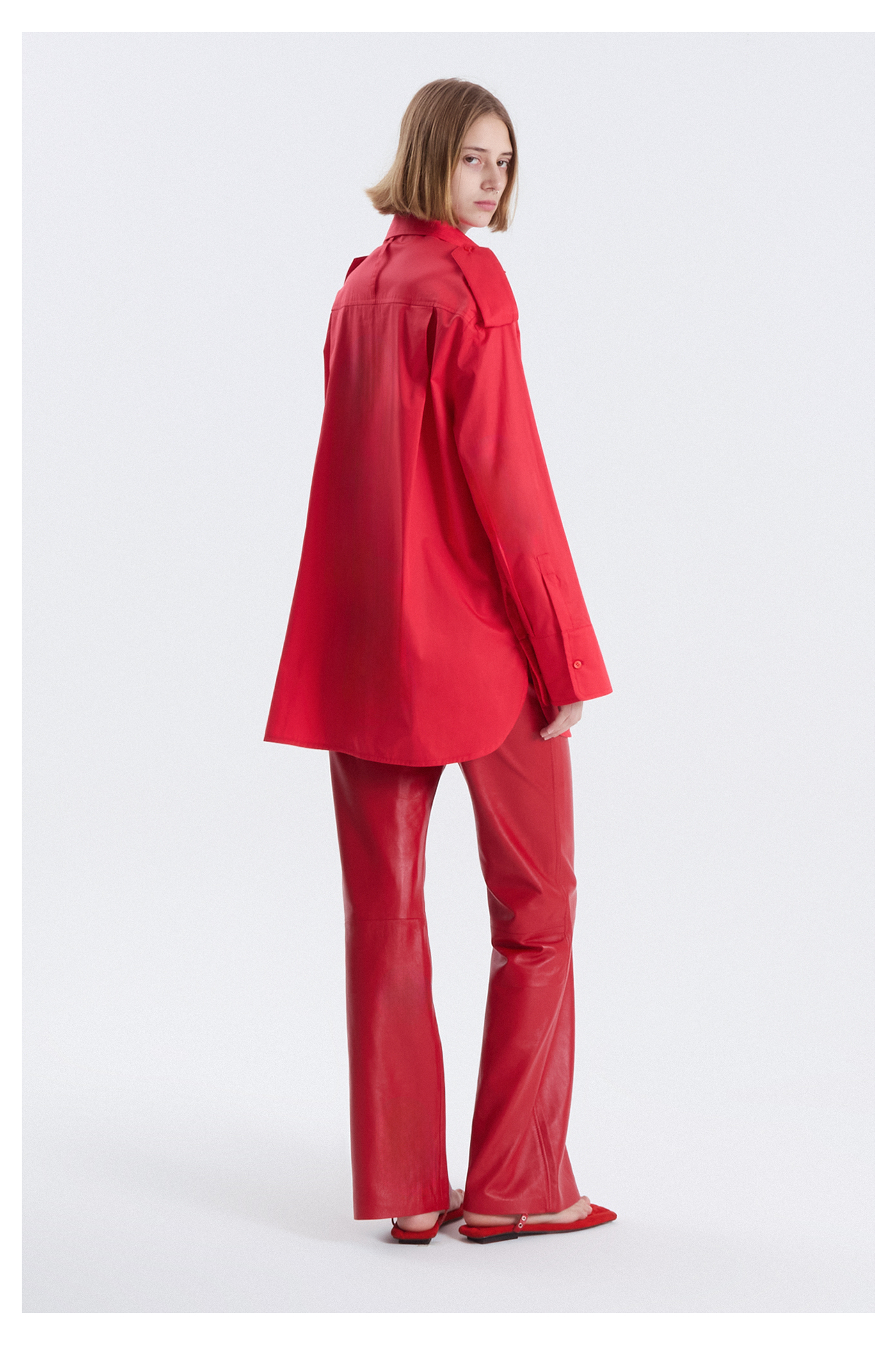 CAMISA ANANAS ROJO
