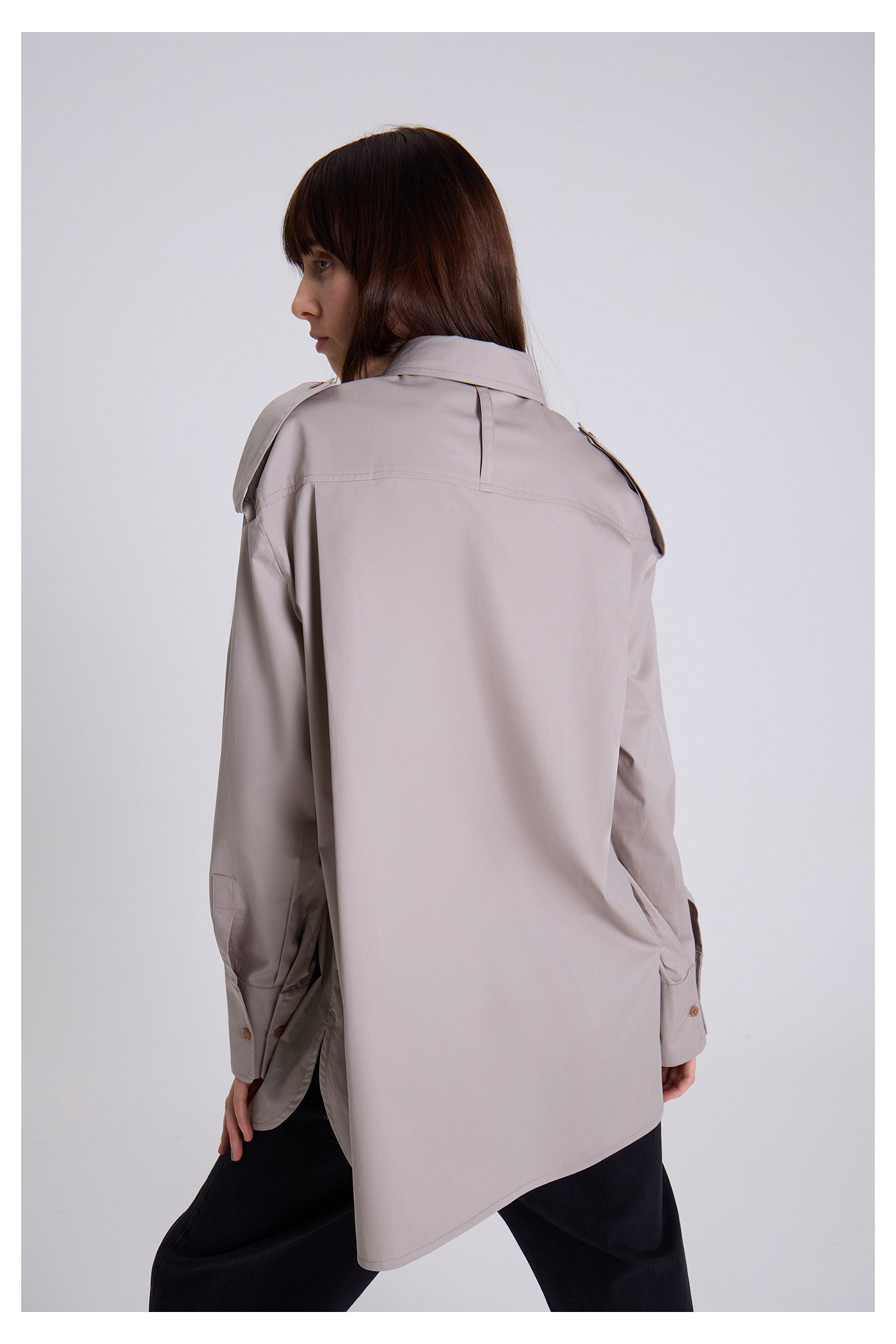 CAMISA ANANAS PLATA