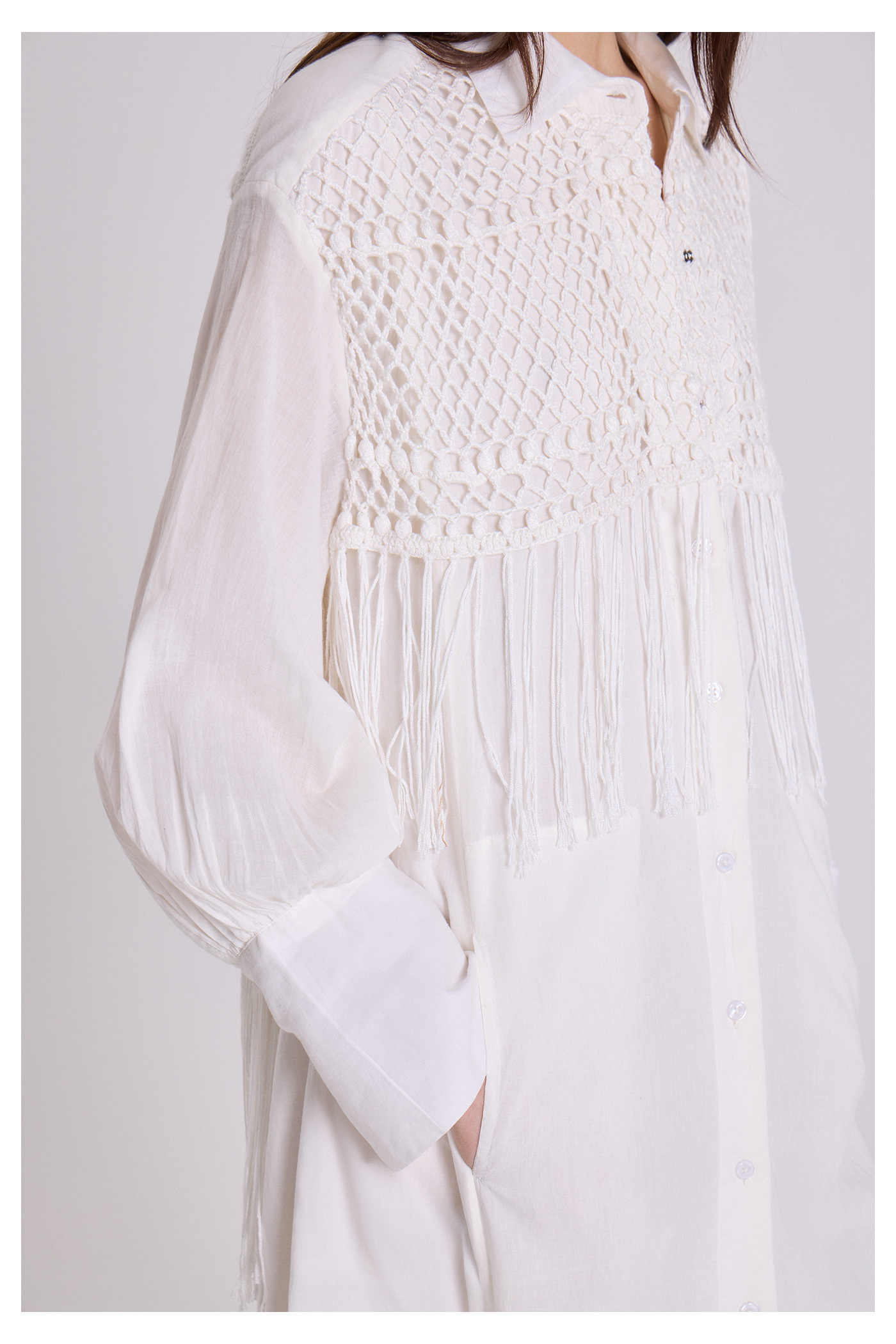 TUNICA CALISTA OFF WHITE