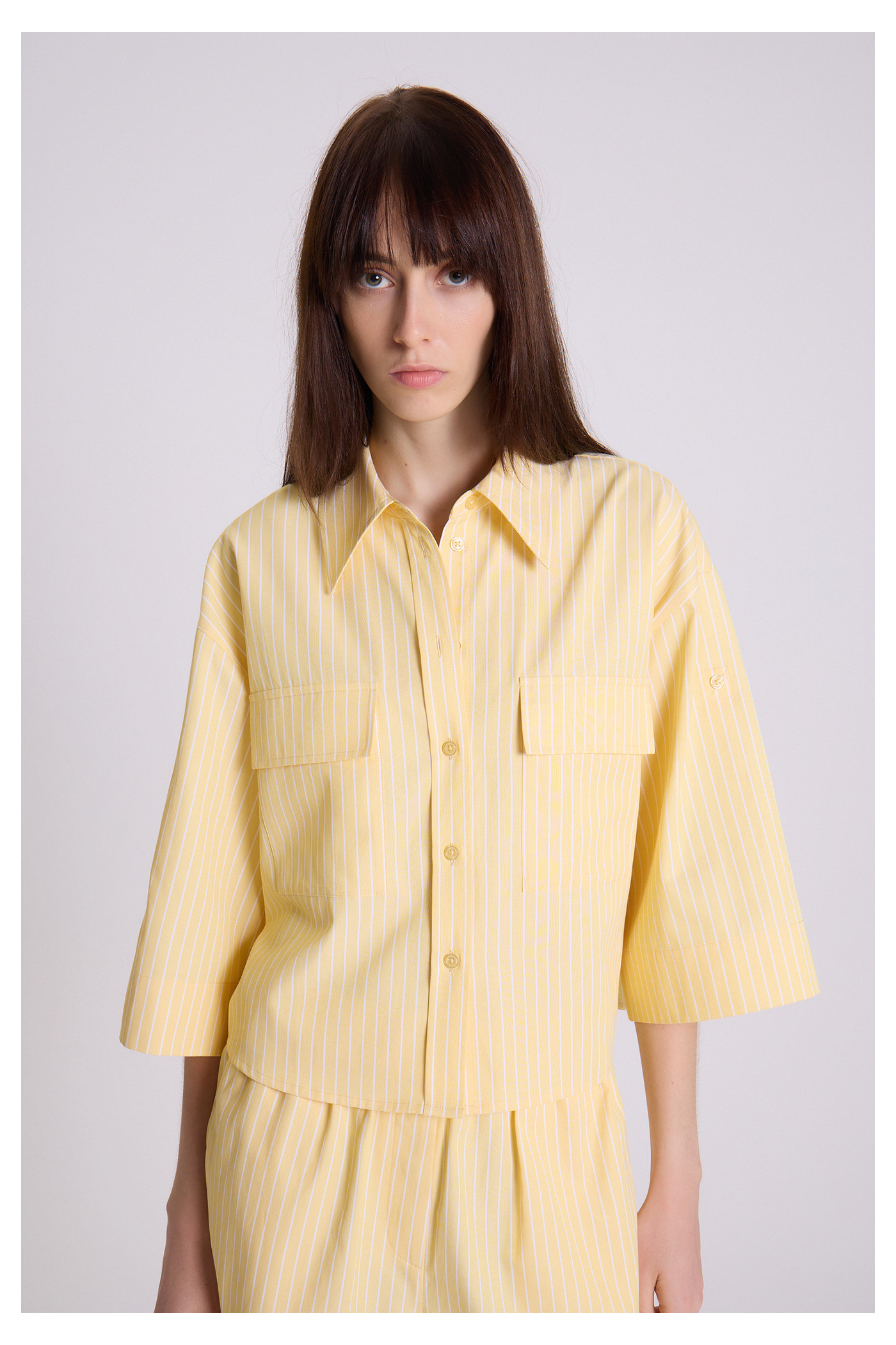 CAMISA MAGNETIC AMARILLO